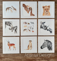 8"x8" Mounted Prints - CLICK HERE FOR ALL DESIGNS
