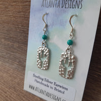 Cactus & Turquoise Earrings