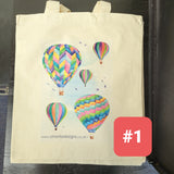Balloon Shopping Tote Bags
