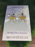 Jack Russell Dog Earrings