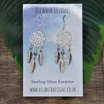 Dreamcatcher Dangly Earrings Country Jewellery