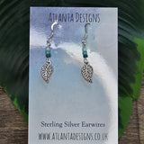 Leaf Dangly Earrings