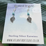 Leaf Dangly Earrings