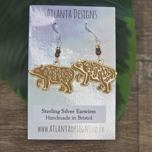 Bear Earrings