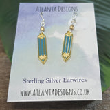 Pencil Dangly Earrings