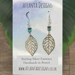 Leaf Dangly Earrings