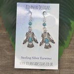 Western Eagle Dangly Earrings - Country Jewellery