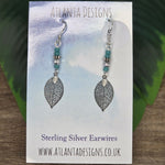 Leaf Dangly Earrings