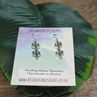 Western Cactus Dangly Earrings - Country Jewellery