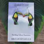 Toucan Dangly Earrings