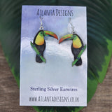 Toucan Dangly Earrings