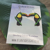 Toucan Dangly Earrings