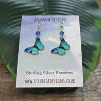 Butterfly Dangly Earrings