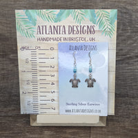 Turtle Dangly Earrings - Ocean Jewellery