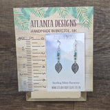 Leaf Dangly Earrings