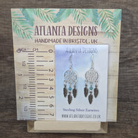 Dreamcatcher Dangly Earrings Country Jewellery