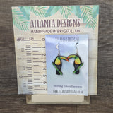 Toucan Dangly Earrings