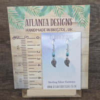 Leaf Dangly Earrings