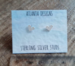 Heart Stud Earrings