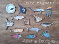 Diving & Sealife Magnets