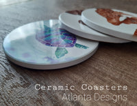Ceramic Custom Made Coasters - 180+ Designs!