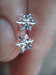 Christmas Snowflake Stud Earrings