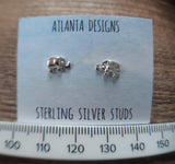 Elephant Stud Earrings