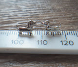 Sausage Dog Stud Earrings