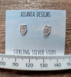 Owl Stud Earrings