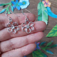 Delicate Flowers - Charm Earrings