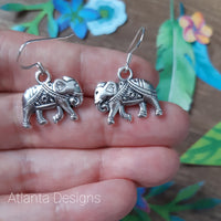 Elephants - Charm Earrings