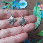 Spotted Eagle Ray - Scuba Diving Charm Earrings