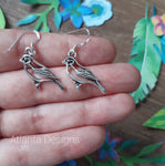 Bird - Charm Earrings