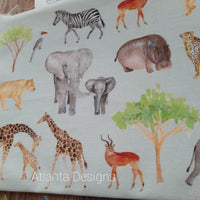 Safari Animals Makeup Bag