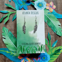 Small Feathers - Country Charm Earrings