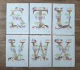 Safari Animals - A-Z Alphabet Print - FREE Name Personalisation!