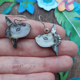 Mola Mola Sunfish - Scuba Diving Jewellery - Earrings or Necklace