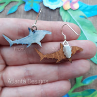 Hammerhead Shark - Scuba Diving Jewellery - Earrings or Necklace
