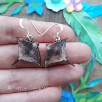 Spotted Eagle Ray - Scuba Diving Jewellery - Earrings or Necklace