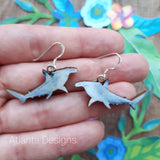 Hammerhead Shark - Scuba Diving Jewellery - Earrings or Necklace
