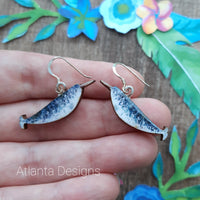Narwhal - Scuba Diving Jewellery - Earrings or Necklace