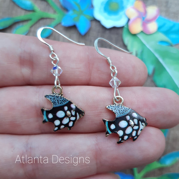 Tropical Fish Drop Earrings Scuba Themed Jewellery – Atlanta Designs