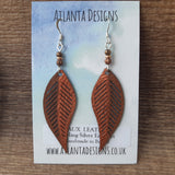 Leaf/ Feather Earrings
