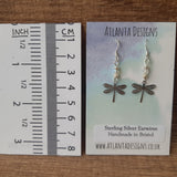 Dragonfly Earrings (Silver Colour)
