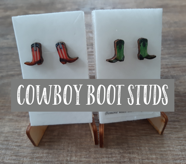 Mini Cowboy Boot Studs