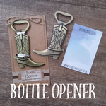Cowboy Boot Country Bottle Opener