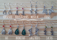 Country Charm Earrings - Personalised Jewellery