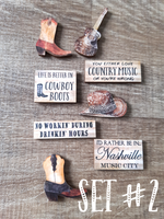 Mini Magnet Set - 2 Options - Illustrated Country Gifts