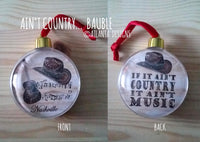 COUNTRY & COWBOYS - Bauble - Illustrated Gifts