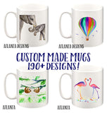 Illustrated Mugs - Over 190 Designs to Choose from!